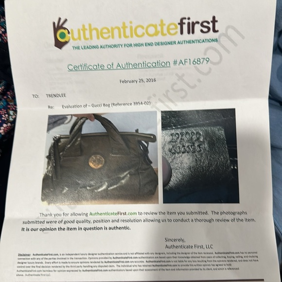 Gucci Hysteria Hand Bag - Picture 6 of 13